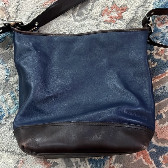 Coach Legacy Color Block Leather Duffle Bag - Picture 7 of 7